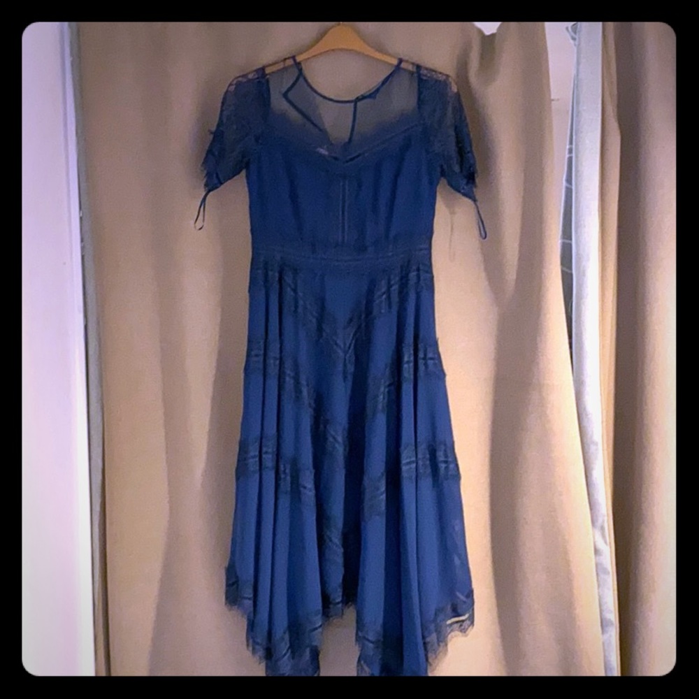 Teal Monsoon Party Dress